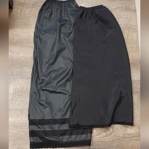 Vtg Large Womens Nylon Slips Lace Trim Skirt Slip Size Large Patricia & Barbizon